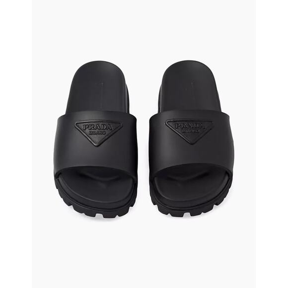 Prada Shoes - Prada  Rubber Slides - 41 - NWOT